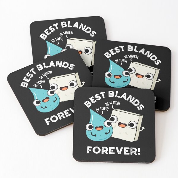 Item preview, Best Blands Forever Funny BFF Puns (Dark BG) designed and sold by punnybone.