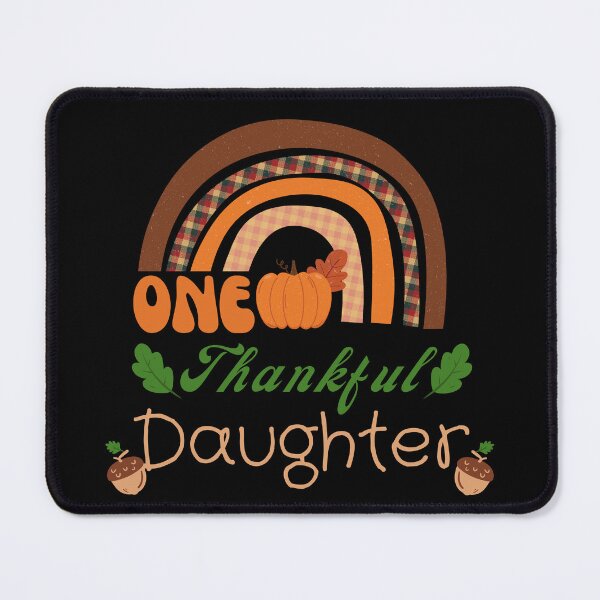 Item preview, One Thankful Daughter (Boho Rainbow 1) designed and sold by SimplyMe-Plus.