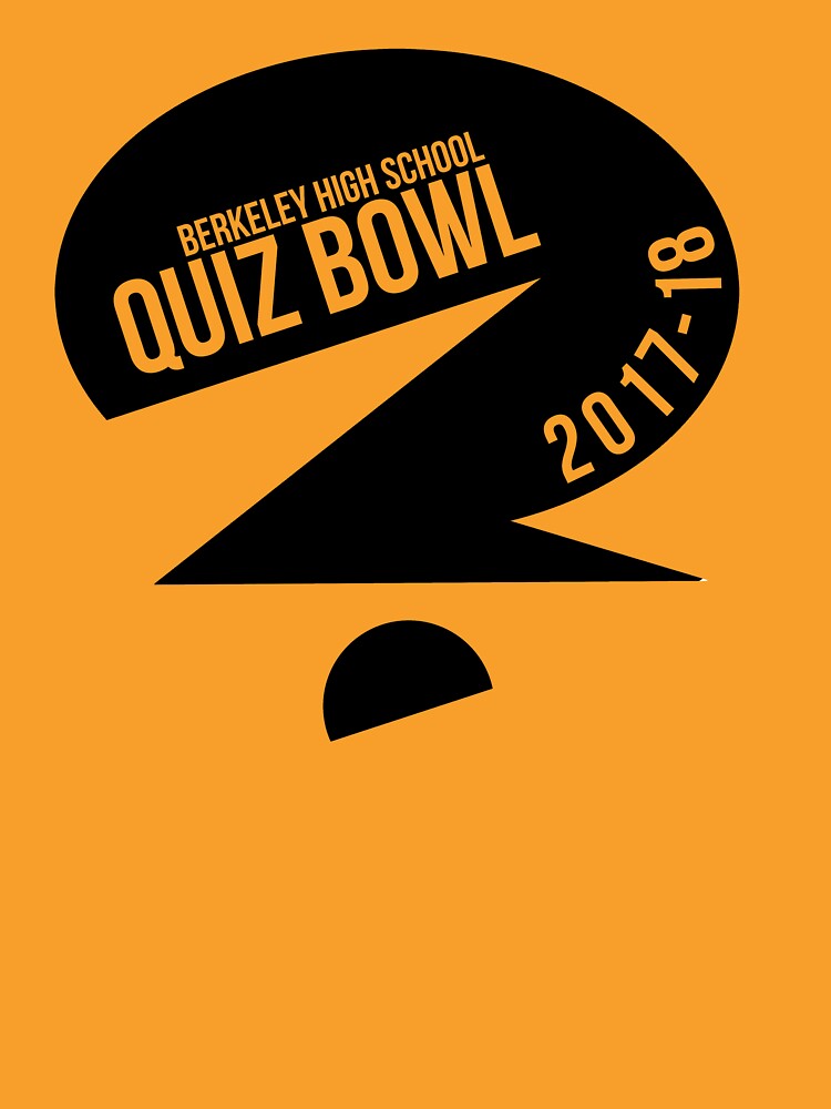 quiz bowl t shirts