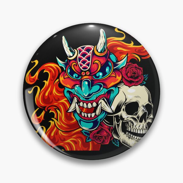 Item preview, Vintage-Sugar-Skull-Colorful-Illustration designed and sold by Shuvra Gain.
