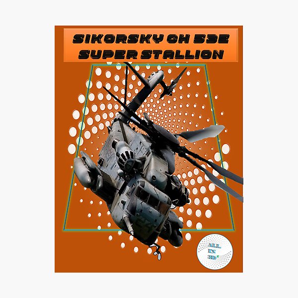 Item preview, Sikorsky CH-53K King Stallion 3D designed and sold by Allin3Dr.