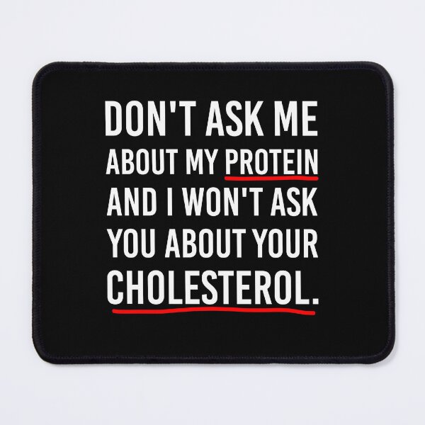 Item preview, Don't Ask Me About My Protein funny vegan vegetarian designed and sold by iliasjeff.
