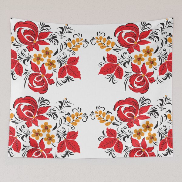 Item preview, khokhloma red designed and sold by Aleks96.