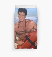 The Hoff - Baywatch Duvet Cover
