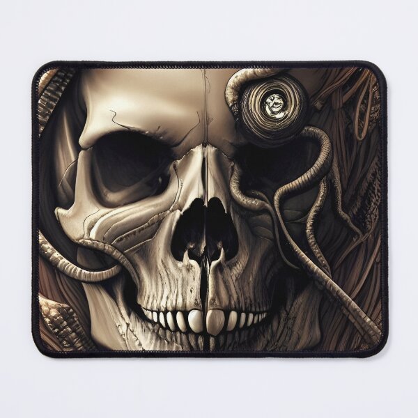 Item preview, A Creepy Skull designed and sold by foggynoggin.