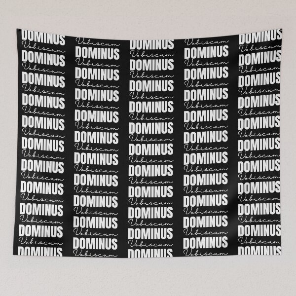 Item preview, Dominus Vobiscum May the Lord Be With You Latin Mass Greeting designed and sold by IceCreamMuseum.