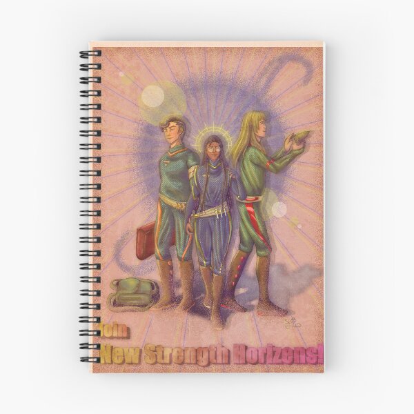 Item preview, Sci-Fi Poster "Join New Strength Horizons!" OC designed and sold by ArtofSharon.