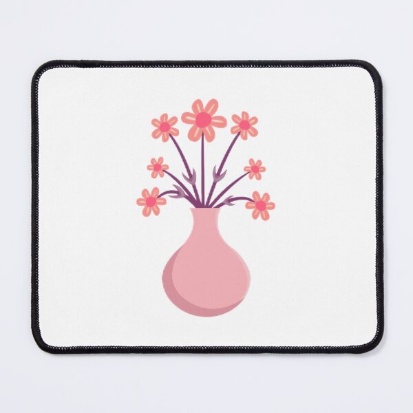 Item preview, Pink and Purple Floral Colorful Bouquet Vase Design designed and sold by redbubbleart18.