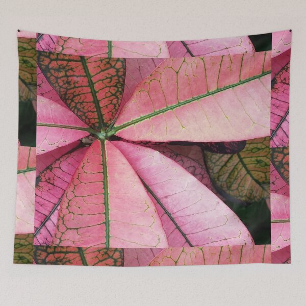 Item preview, Leafy Pink Croton designed and sold by Betty Mackey.