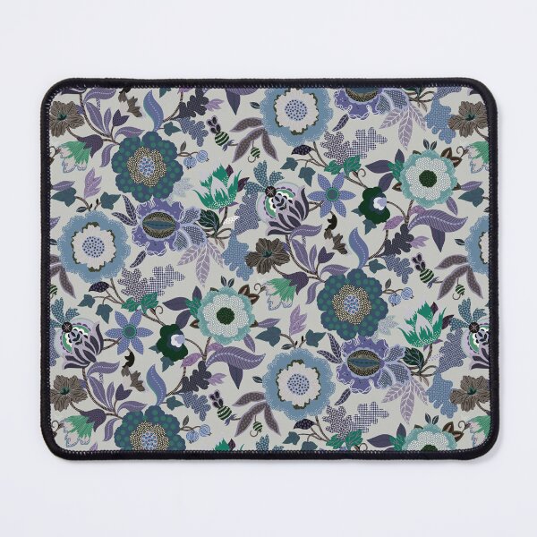 Item preview, Garden Floral - Blue/Lilac designed and sold by Sarah Thorpe Designs .