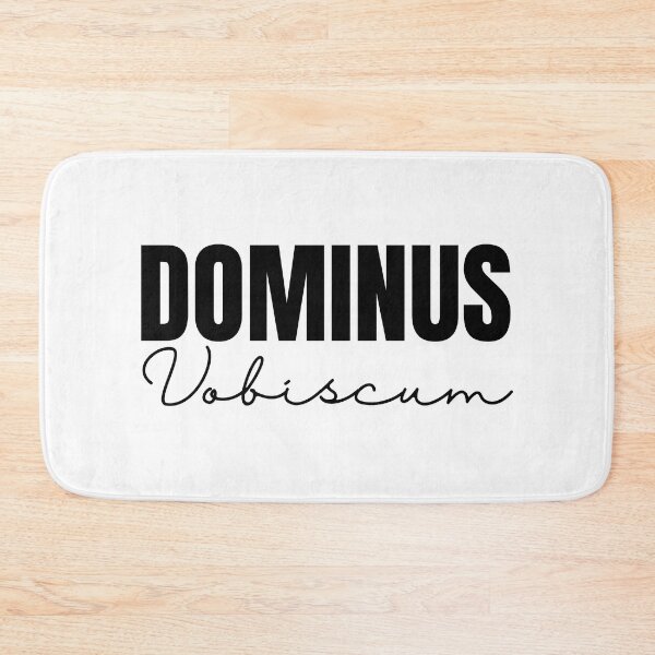 Item preview, Dominus Vobiscum May the Lord Be With You Latin Mass Greeting designed and sold by IceCreamMuseum.