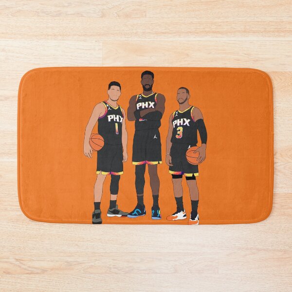 Item preview, Devin Booker Chris Paul DeAndre Ayton Phoenix Basketball Big 3 designed and sold by PiscesVibes.