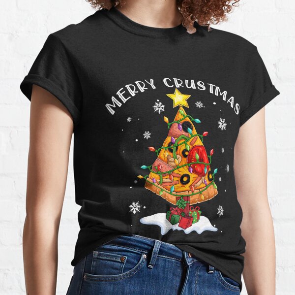 Christmas tree hot sale pizza sweater