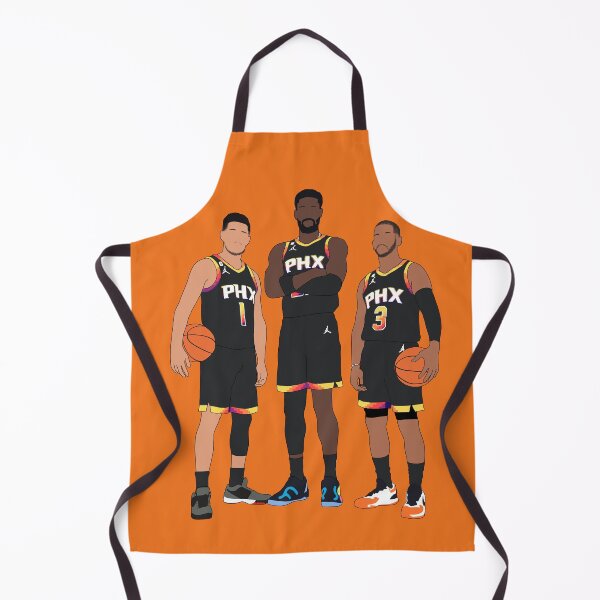 Item preview, Devin Booker Chris Paul DeAndre Ayton Phoenix Basketball Big 3 designed and sold by PiscesVibes.