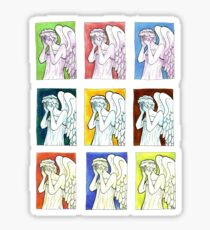 Weeping Angels Set Sticker