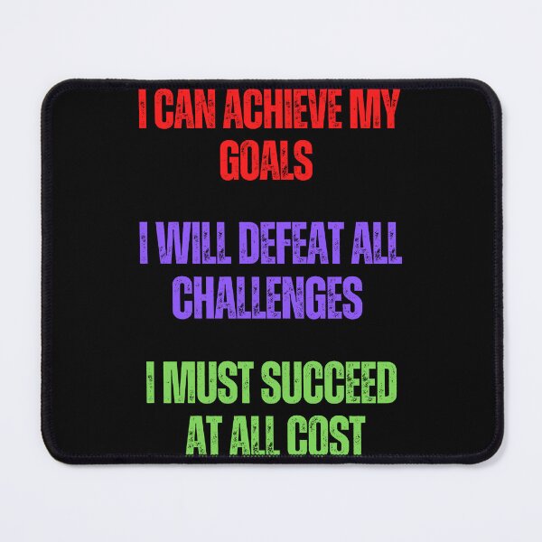 Item preview, I can i will i must sticker sheets , Positive Affirmation stickers and tshirts designed and sold by Pugnaciousprint.