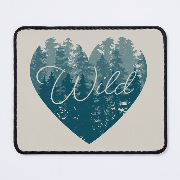 Item preview, Wild Heart Outdoor Hiking and Nature Lover Blue designed and sold by ArtfulFreddy.