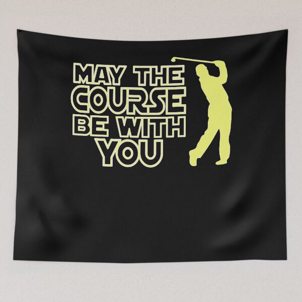 Item preview, May the Course be with You Funny Golf  designed and sold by JeremyGri.
