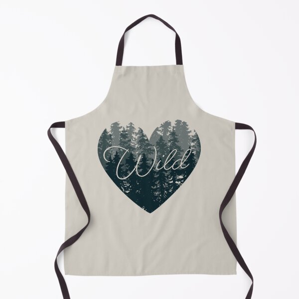 Item preview, Wild Heart Outdoor Hiking and Nature Lover Black designed and sold by ArtfulFreddy.