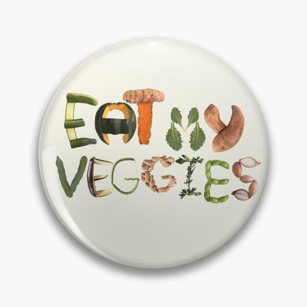 Item preview, Eat My Veggies | Funny Veggie Cute | Vegan Gift  designed and sold by EveryDayDabble.