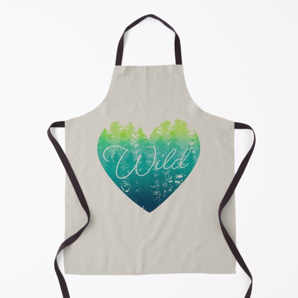 Item preview, Wild Heart Outdoor Hiking and Nature Lover Blue Green designed and sold by ArtfulFreddy.