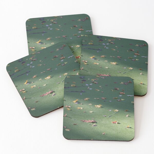 Item preview, Autumn Leaves Drifting on an Algae Bed designed and sold by Theophanes Avery.