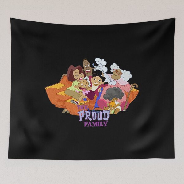 Item preview, Channel The Proud Family Characters designed and sold by aleeyubrusli.