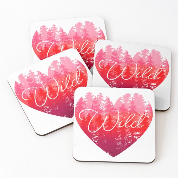 Item preview, Wild Heart Outdoor Hiking and Nature Lover Red designed and sold by ArtfulFreddy.