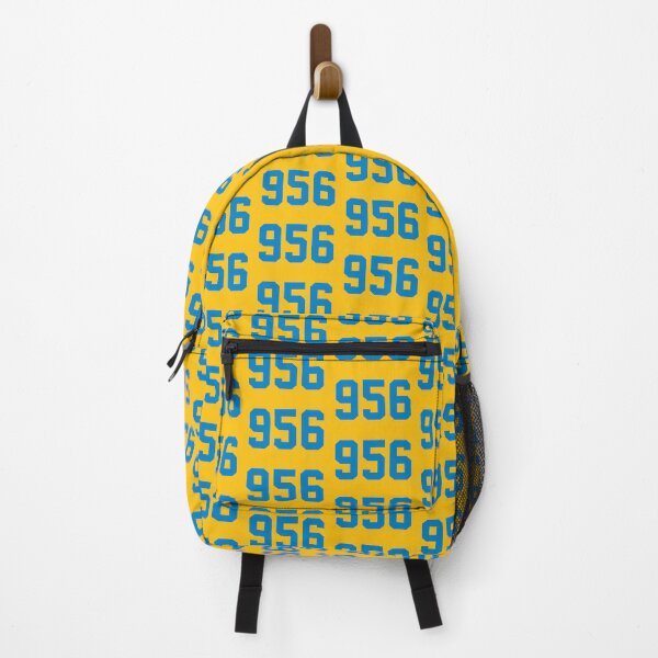 Item preview, 956 Area Code Design 2022 in Light Blue and Yellow designed and sold by RedPremium.