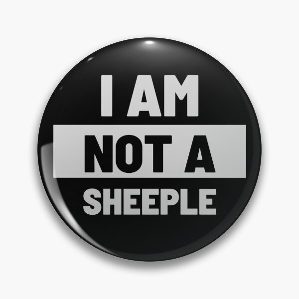 Item preview, I am NOT a Sheeple designed and sold by Cars with Character.