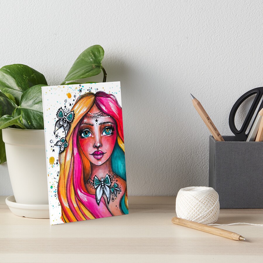 Item preview, Art Board Print designed and sold by RuffledAndPunk.