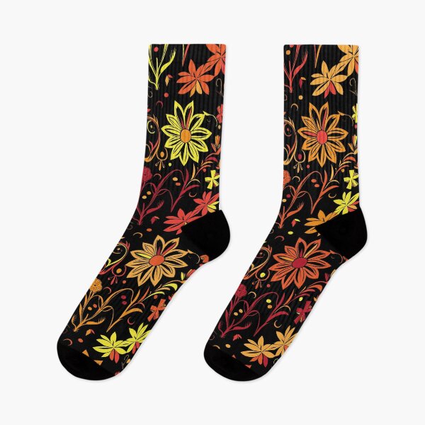 Item preview, Autumn Floral Pattern designed and sold by ArtFactoryAI.