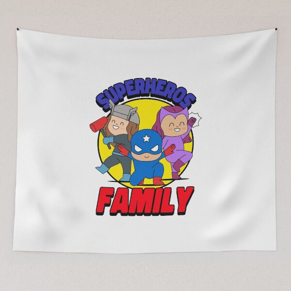 Item preview, SuperHeros Family designed and sold by MookTupnoy.