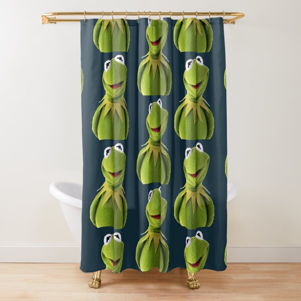 Kermit the Frog Shower Curtain for Sale by blacksnowcomics