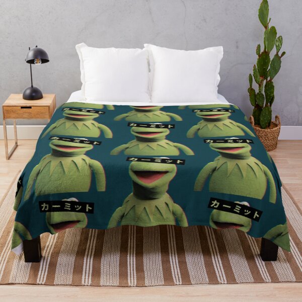 Item preview, Kermit the frog vaporwave   designed and sold by TheStocks88.