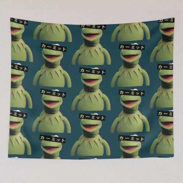 Item preview, Kermit the frog vaporwave   designed and sold by TheStocks88.