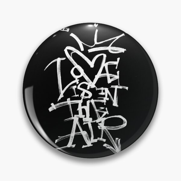 Item preview, Love is in the air - Graffiti style quote designed and sold by NONUMMYdesign.