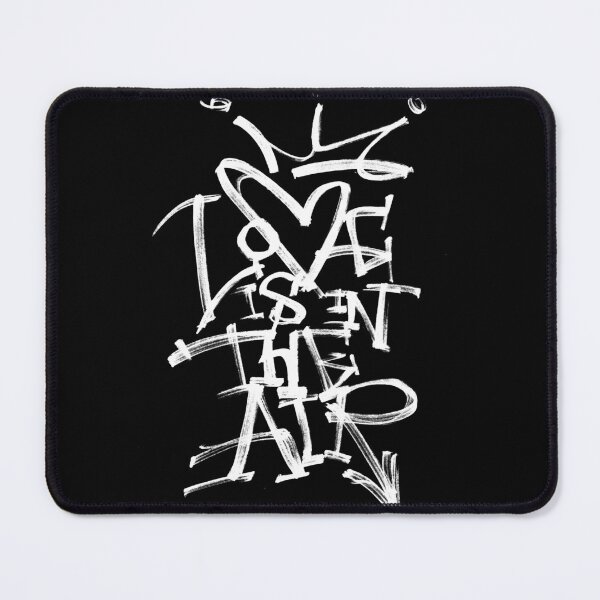 Item preview, Love is in the air - Graffiti style quote designed and sold by NONUMMYdesign.
