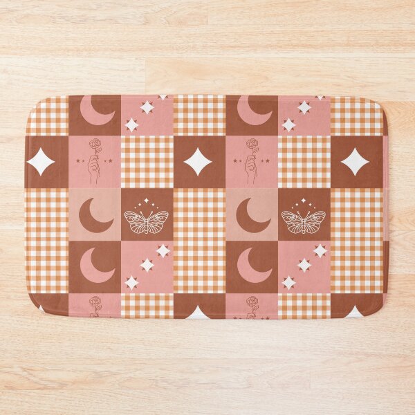 Item preview, Boho Mystic Patchwork Design with earth and pink tones designed and sold by Maussa Ivimas.
