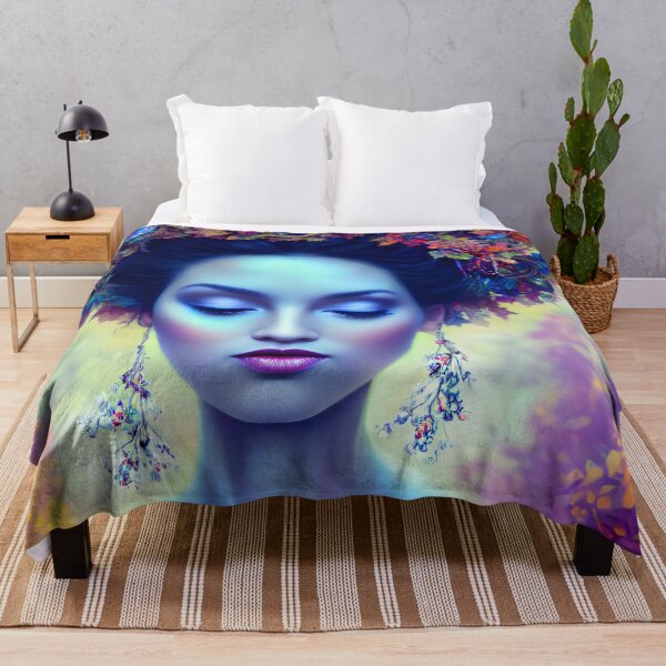 Item preview, Blue Autumn designed and sold by @adorcharm Modern & Classic AI Art.