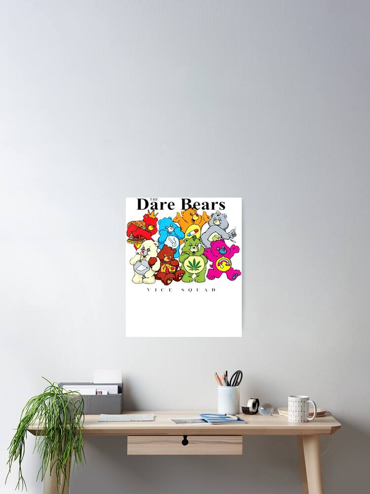 The Dare Bears Vice Squad Halloween  Poster