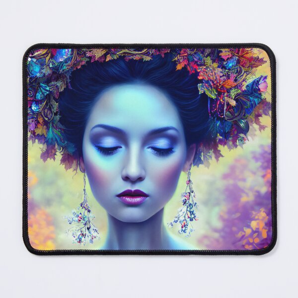 Item preview, Blue Autumn designed and sold by @adorcharm Modern & Classic AI Art.
