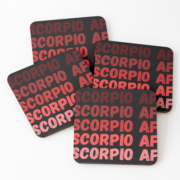 Item preview, Scorpio AF Zodiac Sign designed and sold by Hellofriendco.