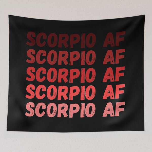 Item preview, Scorpio AF Zodiac Sign designed and sold by Hellofriendco.