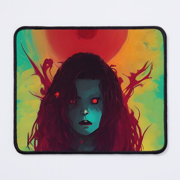 Item preview, Creepy Red Eyed Lady designed and sold by CookieKreationz.