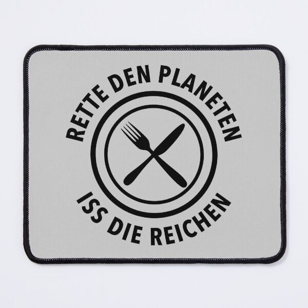Item preview, Save the planet, eat the rich designed and sold by OVMEngemann.