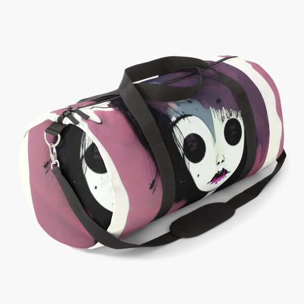 Item preview, Black Eyes Creepy Grunge Cartoon Watercolor Art designed and sold by CreepyKaleidopi.