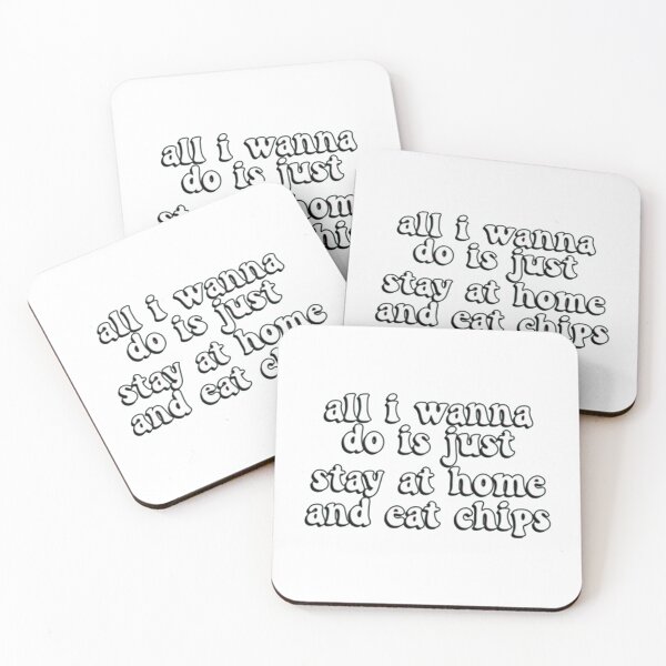 Item preview, all i wanna do is just stay at home and eat chips (2) designed and sold by Uriehale.