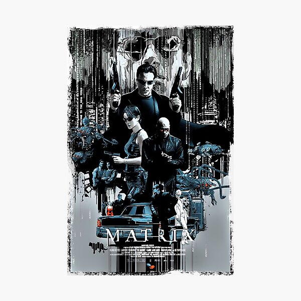 Neo Matrix Photographic Print
