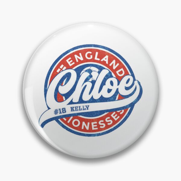 Item preview, Chloe Kelly - England Lionesses Football Badge (round) designed and sold by Uriehale.